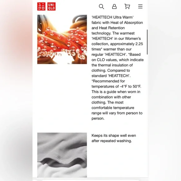 NWT Uniqlo Women's small ultra warm shirt black - Picture 2 of 6